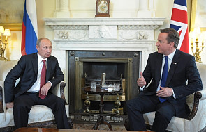 Cameron z Putinem o Syrii - bez przełomu