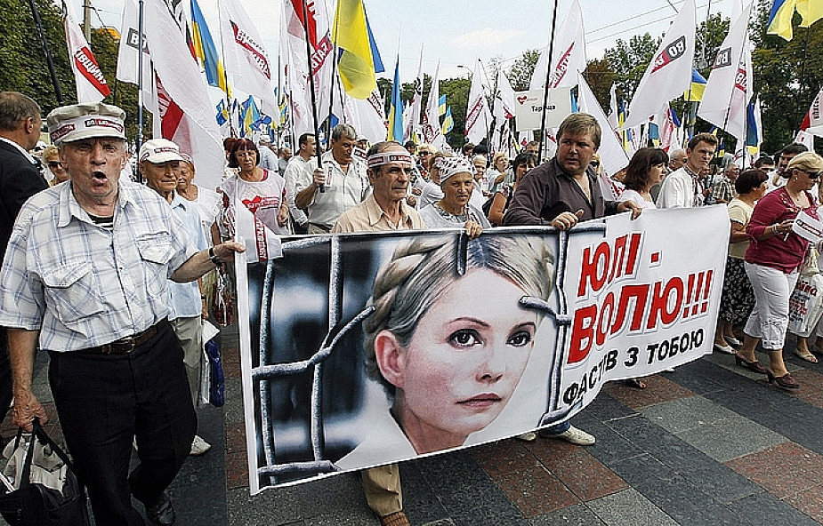 Zwolennicy Tymoszenko demonstrowali