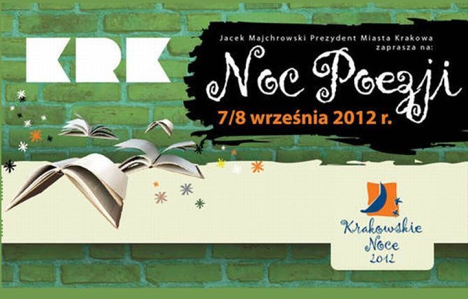 W Krakowie odbędzie się kolejna Noc Poezji