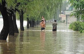 W powodziach w Korei Płn. zginęło 169 ludzi