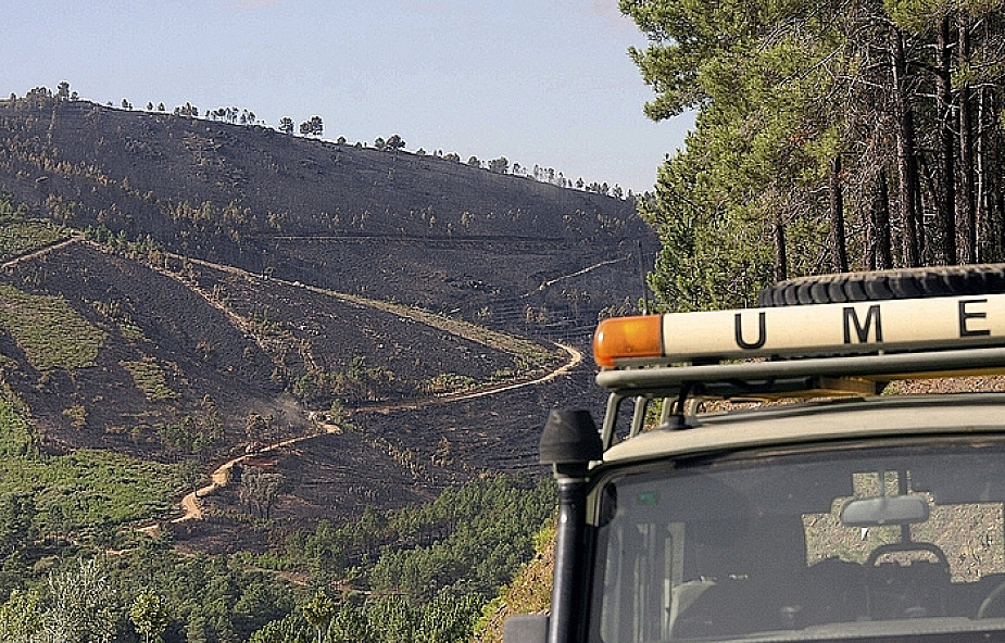Hiszpania: pożar na Wyspach Kanaryjskich