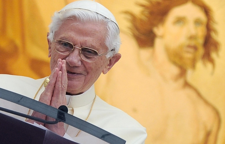 Benedykt XVI  w gronie swoich studentów