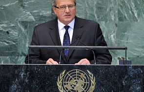 Komorowski na forum ONZ: To nie jest metoda