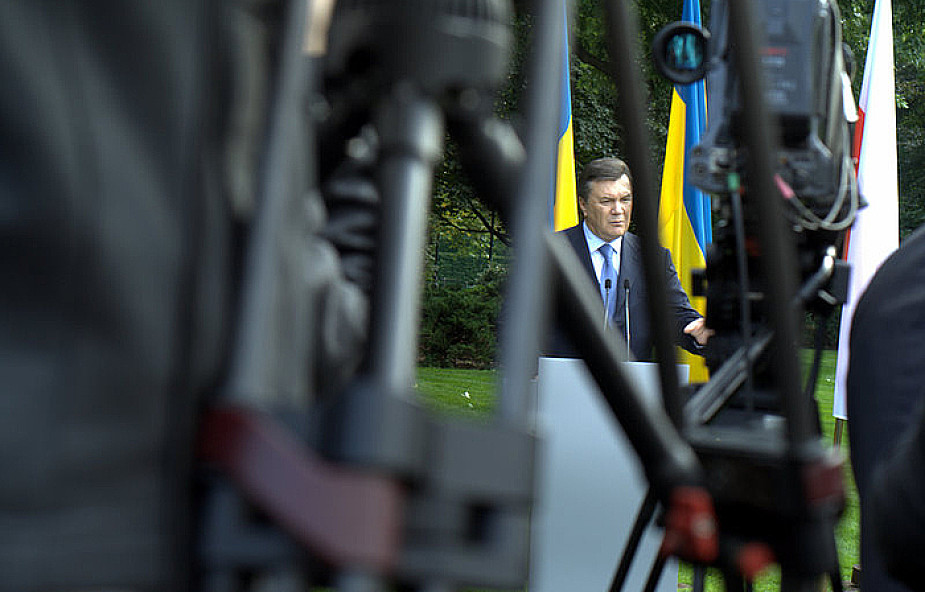Ukraina: Janukowycz mówi o wolności słowa