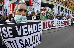 Hiszpania: marsz w obronie służby zdrowia
