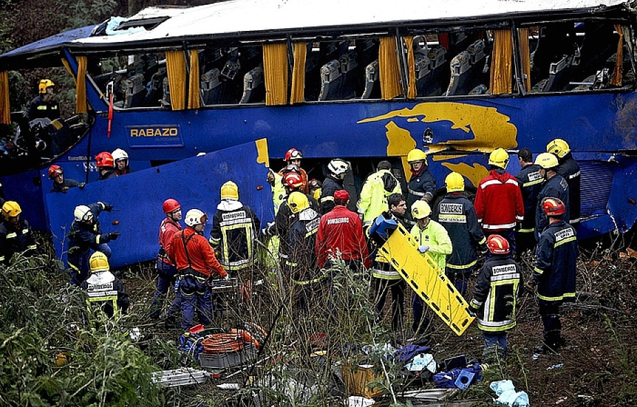 Portugalia: wypadek autokaru, 11 ofiar