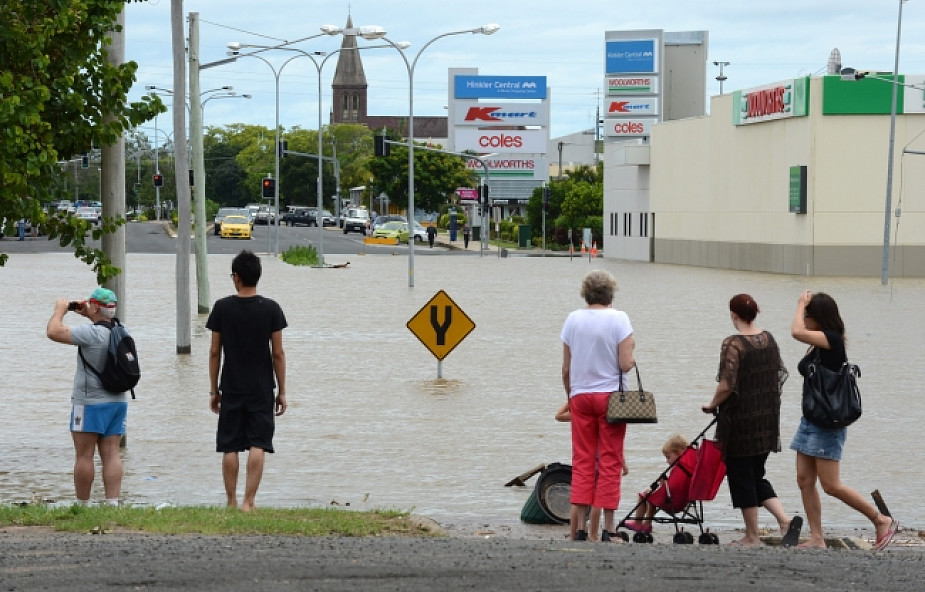 Australia: Wiele miejscowości zalanych wodą