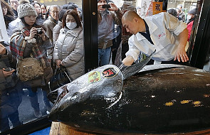 Tuńczyk sprzedany za 1,38 mln euro