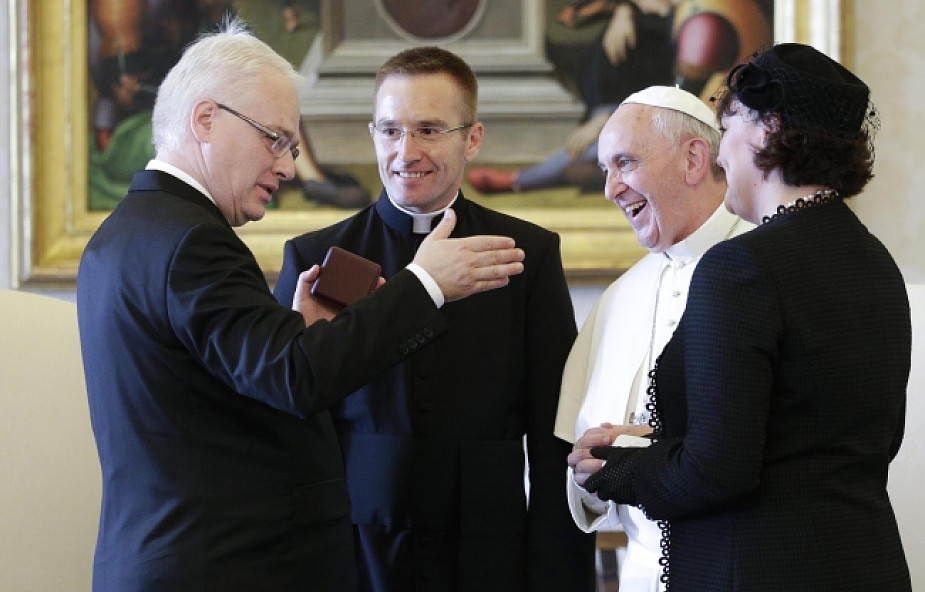 Papież Franciszek przyjął prezydenta Chorwacji