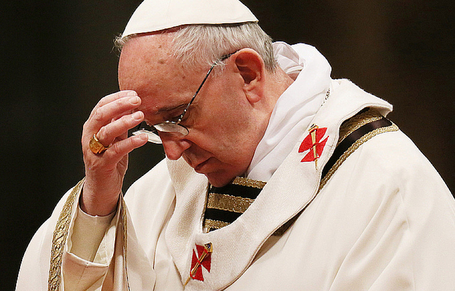 Papież o skandalu naszych czasów