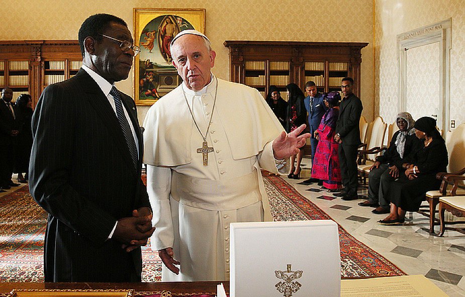 Prezydent Gwinei Równikowej w Watykanie