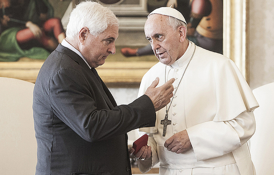 Papież przyjął na audiencji prezydenta Panamy