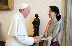 Papież przyjął birmańską Noblistkę