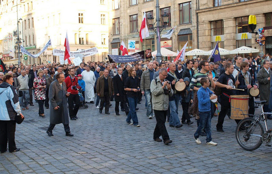 Ulicami Wrocławia przeszedł IV Marsz Mężczyzn