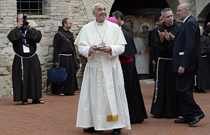 Papież Franciszek rozpoczął wizytę w Asyżu
