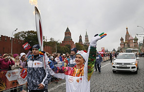 Wpadka w Soczi: ogień olimpijski z zapalniczki