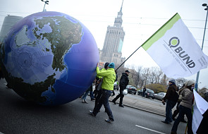 Marsz dla klimatu w Warszawie