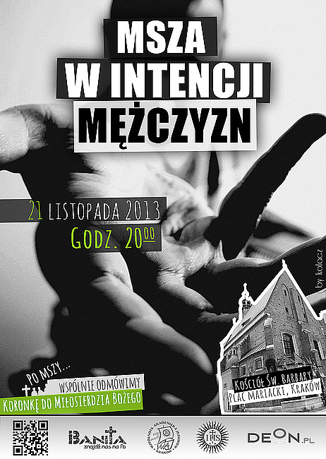 Kraków: Msza św. w intencji mężczyzn - zdjęcie w treści artykułu