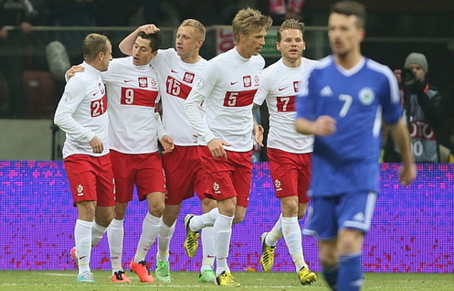 El. MŚ 2014:  Polska - San Marino 5:0