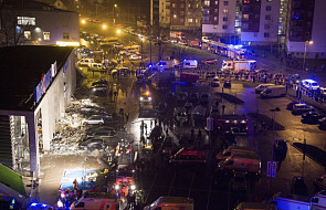 Ryga: Zawalił się dach supermarketu, są ofiary