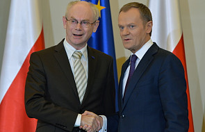 Tusk rozmawia z Van Rompuyem o Ukrainie