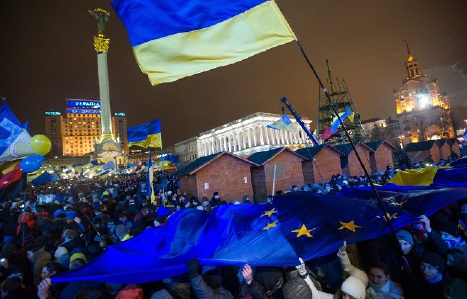 Ukraina: europejski marsz studentów w Kijowie