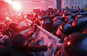 Ukraina: Prowokacja i brutalna akcja milicji