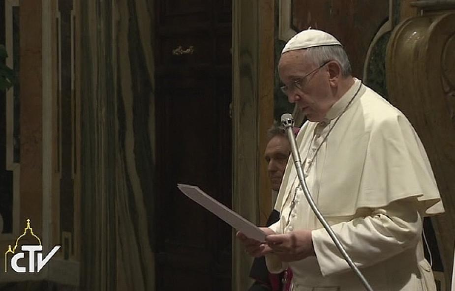 Papież Franciszek podziękował za choinkę