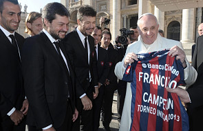 Papieskie pozdrowienia dla piłkarzy San Lorenzo