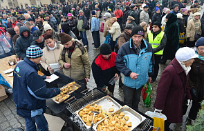 Wigilia dla bezdomnych i ubogich w Krakowie
