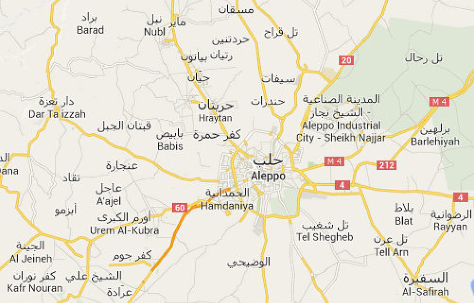 Syria: Nalot na targ w Aleppo. 20 zabitych