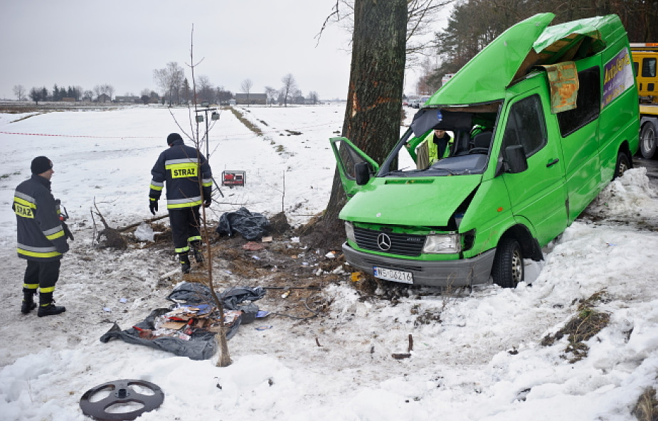 Trzy ofiary wypadku w Kajetanówce