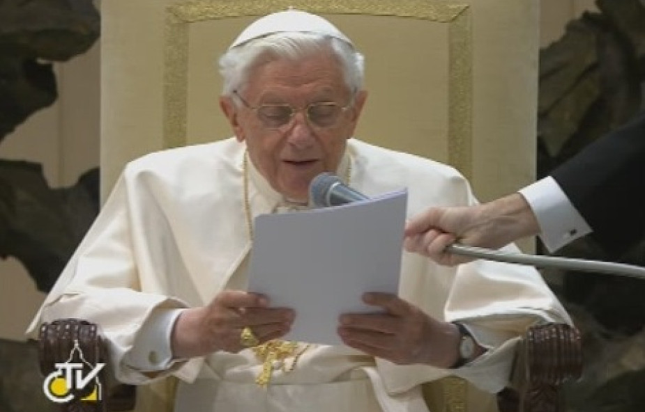 Benedykt XVI o swojej rezygnacji