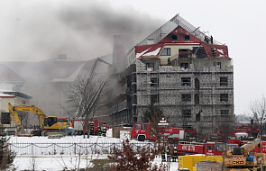 Pożar hotelu w Mikołajkach został ugaszony