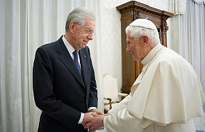 Spotkanie Benedykta XVI z premierem Montim