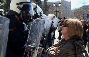 Grecja: starcia policji z demonstrantami