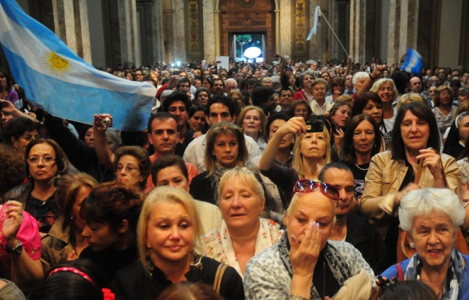 Argentyna zaskoczona wyborem kard. Bergoglio