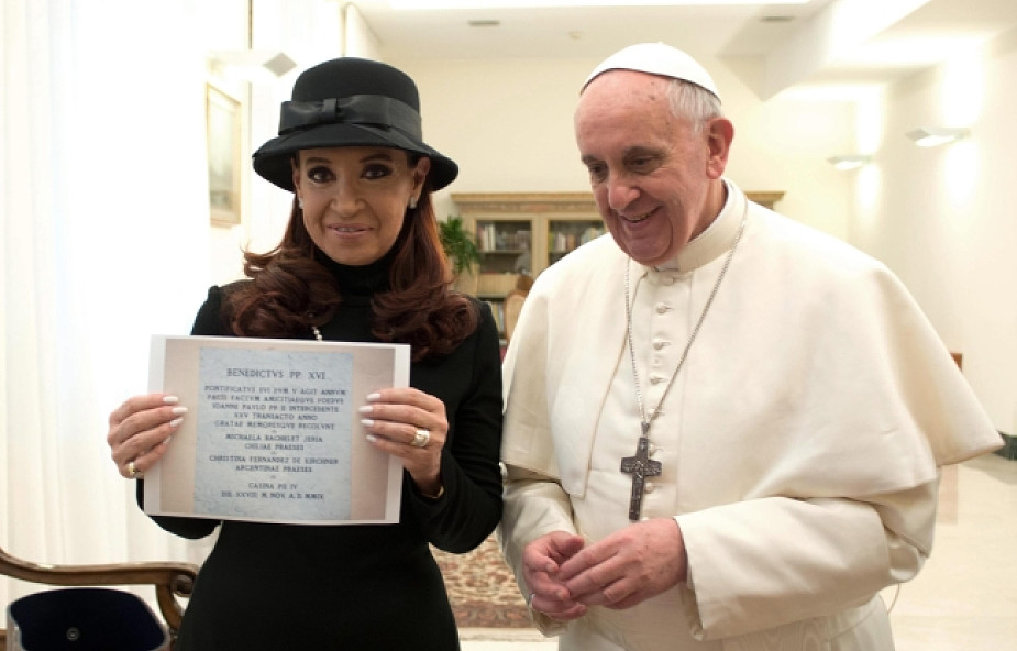 Papież spotkał się z prezydent Argentyny