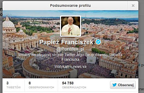 Papież na Twitterze o swej służbie