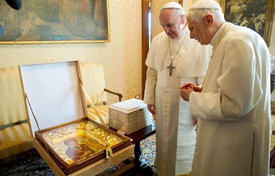 Papież podarował Benedyktowi XVI ikonę