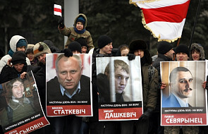 Mińsk: Opozycja obchodziła "Dzień Wolności"