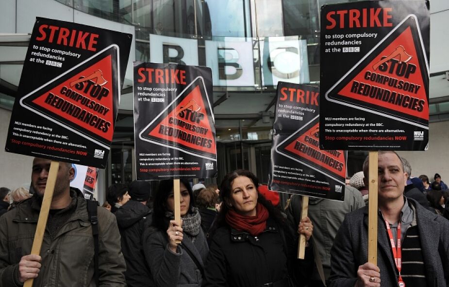 BBC strajkuje przeciw zwolnieniom i szykanom