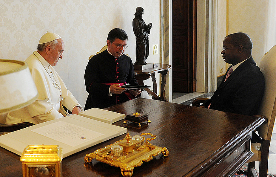 Premier Mozambiku u papieża Franciszka