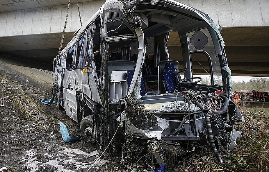 5 zabitych w wypadku polskiego autokaru