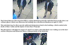 FBI: są zdjęcia 2 podejrzanych o zamach