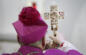 Relikwie krwi bł. Jana Pawła II w Mińsku