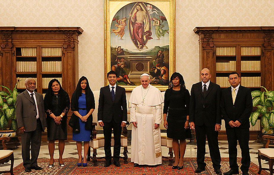 Papież przyjął przywódcę Madagaskaru
