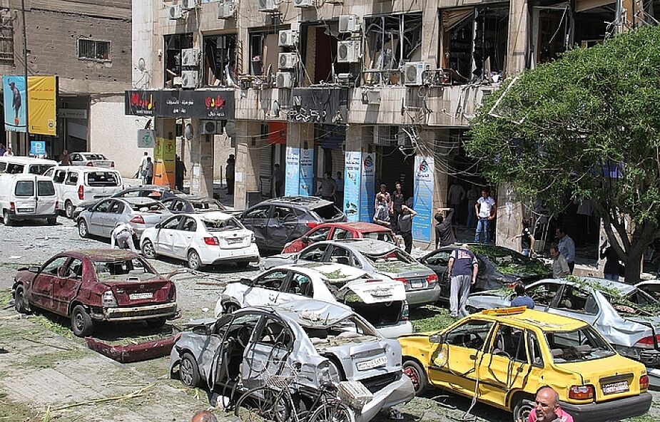 13 ofiar wybuchu w centrum Damaszku