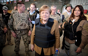 Angela Merkel z wizytą w Afganistanie