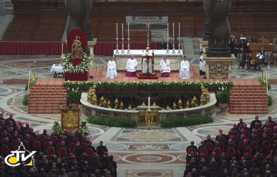 Papież przy wyznaniu wiary biskupów włoskich